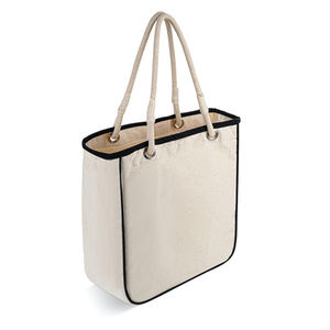 Bolsas de Tela de Algodón Reciclable de Primera Calidad para Compras, Color Crema, para Compradores Mayoristas a Bajo Precio - Product Image 1