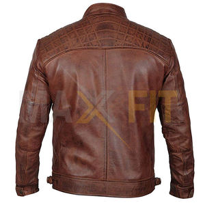 Nouvelle veste en cuir de mouton de haute qualité personnalisée pour hommes vestes en cuir pour hommes par MAXFIT ENTERPRISES - Product Image 6