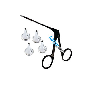 Pinzas Micro Alligator EAR de 3 Pulgadas, Negras, Instrumentos Quirúrgicos Nasales ENT, Juego de Cirugía Reutilizable de Alta Calidad - Product Image 1