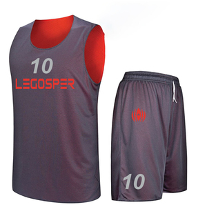 Maillots de basketball personnalisés pour hommes en gros – Respirants, séchage rapide, sans manches, en tissu mesh, style ensemble, design sublimé, toutes saisons - Product Image 3
