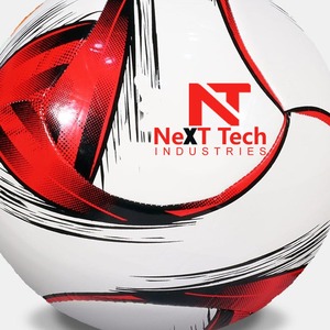 Next Tech Nouveau style Technologie hybride de football Ballon de match professionnel Matériau de texture en TPU Conception personnalisée et logo personnalisé - Product Image 6
