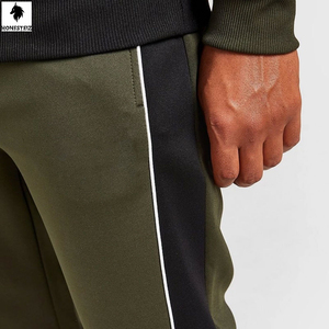 Ropa de calle personalizada de 2 piezas, chándal cortavientos para mujer, pantalones de lana ligeros de gran tamaño, patrón de cintura elástica para hombre - Product Image 6