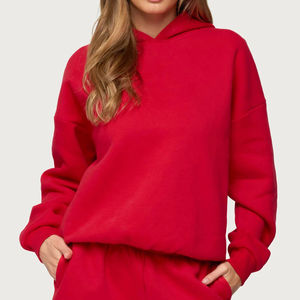 Personalizado Unisex Rosa 3D Puff impresión Sudadera con capucha para mujer de algodón de gran tamaño de transferencia de calor Puff impresión mujeres sudaderas con capucha - Product Image 4