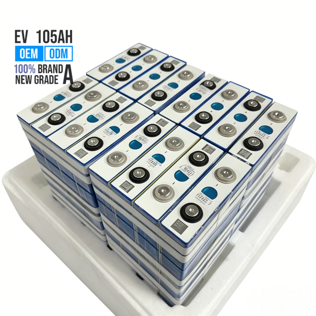 Prismatic LiFePO4 Battery Cell Pack 3.2V 105Ah Lf105 Calb with 4000 Cycles and -20-50 Operating Temp