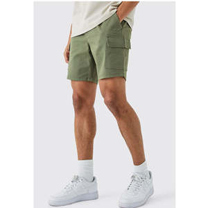 Shorts Cargo Homme Été Imperméables Coupe-Vent Respirants Élastiques Personnalisables Logo Sport Jogging Plein Air Décontracté – Meilleures Ventes - Product Image 1