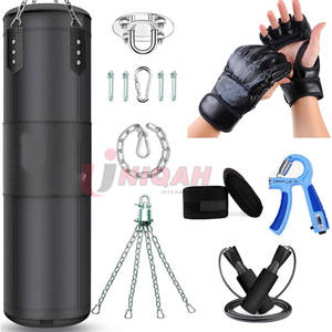 Service OEM de haute qualité poinçonnage entraînement sac de boxe rempli de sable sac de boxe sac de frappe en cuir personnalisé - Product Image 5