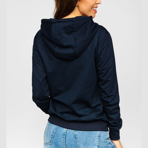 Sudaderas con cremallera para mujer Ropa deportiva informal Sudadera con capucha y cremallera completa para trotar y gimnasio - Product Image 3