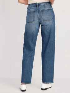 Jeans pour femmes de qualité supérieure à la mode Pantalon en denim de taille ample avec style décontracté Nouvelle arrivée Logo Taille pour le Bangladesh - Product Image 3