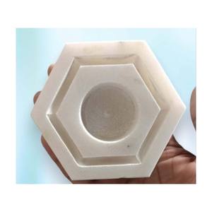 Haute qualité Unique coupe à la main marbre bougie porte-encens bois graine matériel parfumé aromathérapie diffuseur pour la maison religieuse - Product Image 1