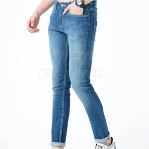 Los hombres de la mejor calidad usan pantalones vaqueros de algodón de moda hechos 2025 pantalones vaqueros para hombres - Product Image 2