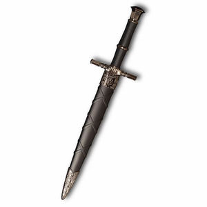 Espada Medieval Hecha a Mano, Exquisita Espada Pequeña de Metal, Acero Inoxidable-HSE - Product Image 5