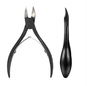 Wholesale Stainless Steel Nail Cuticle Scissor Pusher Tweezer <b>Rainbow</b> Cutter Nipper Clipper Dead Skin Remover Manicure Nipper - Product Image 3