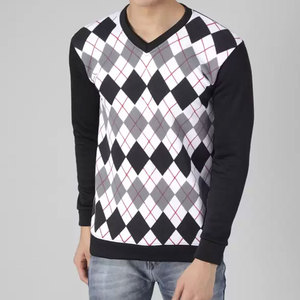 เสื้อแขนยาวผ้าคอตตอนผสมสำหรับผู้ชาย, เสื้อแขนยาวแฟชั่นใหม่พิมพ์ลายดิจิตอลสำหรับฤดูใบไม้ร่วง - Product Image 6