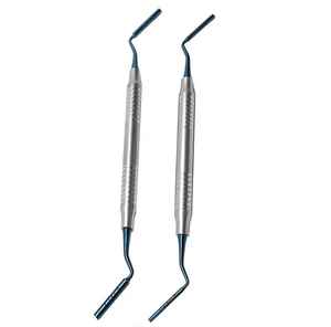 Instrumento de llenado de polvo óseo dental recubierto de titanio de ul-amin al por mayor, herramienta periodontal de calidad, Juego de 2 uds, fuente de alimentación Manual - Product Image 4