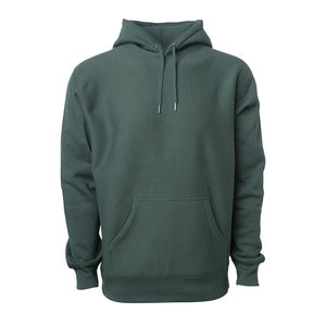 Sweat à capuche pour homme de haute qualité, 100% coton molletonné, manches longues, épaules tombantes, hiver, vente en gros, impression sérigraphique - Product Image 1