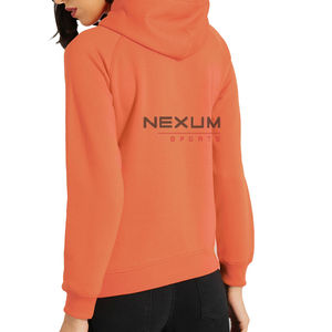 Último diseño personalizado hecho su propio estilo mujeres sudaderas con capucha producto de Venta caliente mujeres pulóver últimas sudaderas con capucha transpirables - Product Image 5