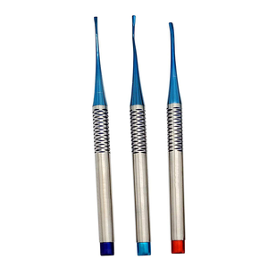 Kit d'examen dentaire de 3 pièces, 1 pince à épiler, 1 poignée de miroir et 1 sonde Kit d'hygiène Kit d'étudiant Instruments dentaires - Product Image 4