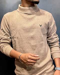 T-shirt pour homme à col rond et manches courtes en lyocell et coton, tissu tricoté respirant, anti-froissement, séchage rapide, style décontracté pour l'automne - Product Image 3