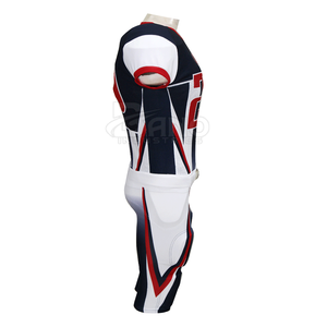 Uniforme de fútbol americano de alta calidad en tallas grandes al por mayor precio barato uniformes en blanco - Product Image 3