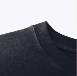 Boxy Fit Sun Faded camisetas de alta calidad 260Gsm algodón pesado camiseta gráfica desgastada Dtg personalizado negro ácido lavado camiseta - Product Image 2