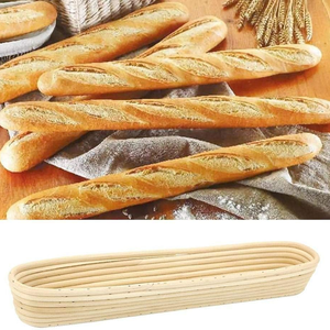 ตะกร้าหวายสำหรับทำขนมปังตะกร้าใส่แป้งตะกร้าทำเค้กตะกร้าหวายสำหรับหมักขนมปัง - Product Image 6