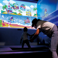 Equipo de Juego Interactivo para Niños con Trampolín Interior y Tecnología de Proyección para Centros de Entretenimiento, Venta al Por Mayor