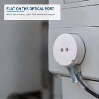 Alat Pengujian Inframerah ZPMETER IEC 62056-21 DLMS Pengumpul Data Pembacaan Meter Inframerah Probe Optik USB untuk Sistem AMR