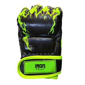 ถุงมือ MMA แบบเจาะเหล็กทำจากหนัง2023สำหรับผู้ใหญ่ถุงมือชกมวยแบบหนาสี/ขนาด/โลโก้ออกแบบได้ตามที่ต้องการ - Product Image 2