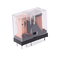 Relais électromagnétique miniature scellé RY-ele personnalisable 16A 250VAC/30VDC G2R-1C-E/D24 8 broches en alliage d'argent à usage général 2x10^7