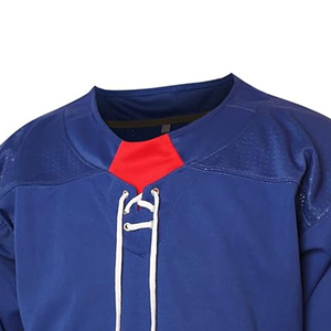 Best Price Custom Team Ice Hockey Uniforms Breathable 100% Polyester Latest Design Best Sale Made in Pakistan - Product Image 4
