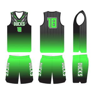 Uniformes de Baloncesto Reversibles Personalizados con Nombre y Número de Equipo, 100% Poliéster, Conjuntos Deportivos con Impresión por Sublimación - Product Image 5