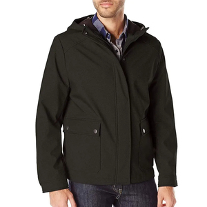 Custom OEM Services Professional Factory Made <b>Winter</b> Softshell <b>Jackets</b> <b>Waterproof</b> Hooded High Quality Men's Softshell <b>Jacket</b> - Product Image 3