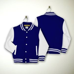 2024 Hip Hop Varsity Veste Hommes Femmes Automne Patchwork Couleur Bloc Coupe-Vent Manteaux Mode Lâche - Product Image 5