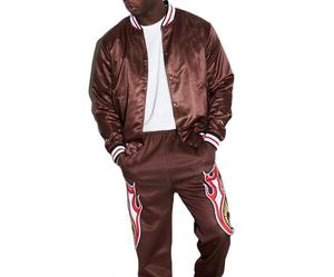 Blouson Bomber en Satin Fin Personnalisé de Haute Qualité pour Hommes et Femmes, Veste de Baseball d'Hiver, 100% Polyester Imperméable et Respirant - Product Image 6