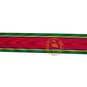 Cintas para Medallas de Color Sólido Hechas a Medida OEM 2024, Premios al por Mayor en Colores Personalizados, Tela con Logotipo y Patrón Reciclado - Product Image 3