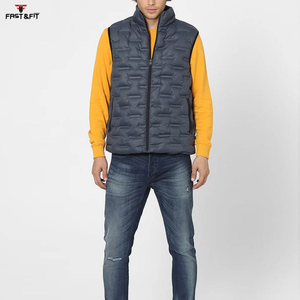 Nouvel arrivage de coupe-vent d'extérieur d'hiver vestes sans manches à capuche respirantes et décontractées fabriquées au Pakistan - Product Image 5