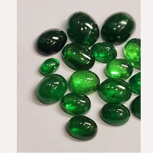 16ชิ้นของ tsavorite ธรรมชาติ6x4มม. 8x6มม. 9x7มม. 10x8มม. ทรงไข่ Cabochon 46 CTS มากด้วยราคาที่มีคุณภาพสูงพลอยหลวมจากเรา $322 - Product Image 4