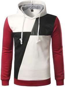 Sweat à capuche d'hiver surdimensionné à la mode pour hommes femmes Streetwear coton polaire sweat décontracté pull de luxe impression numérique perlée - Product Image 4