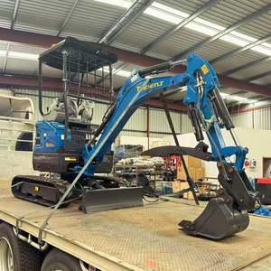 Mini-excavatrice KX033-4 de 3 tonnes, compacte et puissante, utilisée pour la construction, avec garantie d'un an et accessoire de benne, à vendre - Product Image 2