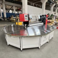Nouvelle machine de plissage aveugle en accordéon Sunray de jupe de service sur mesure du fabricant HuaEn pour la machine de plissage de vêtement de robe