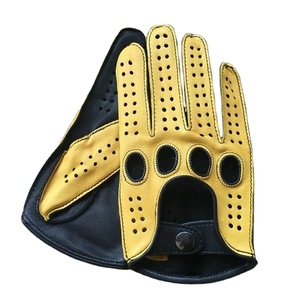 Guantes de piel de venado para hombre hechos a medida de nueva moda al por mayor suaves y transpirables para conducir en invierno logotipo estampado cómodo - Product Image 2