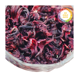 Flores secas naturales de hibisco Té de Roselle Flor entera Hierbas sueltas Sabdariffa Red 99 Gold Data Vietnam - Product Image 3