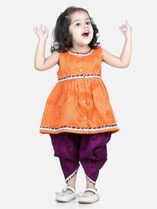 Conjunto de Ropa Infantil Coordinada para Hermanos, Kurta Shalwar para Niños y Lehenga Choli para Niñas, Ropa Formal para Fiestas, Protección Solar - Product Image 2
