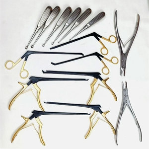 Kerrison Rongeurs Bone Curettes 15 PCs Set Instrument Chirurgical Orthopédique - Product Image 1