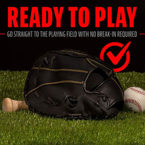 ถุงมือเบสบอลมืออาชีพถุงมือซอฟต์บอลขว้างขวาทนทานสำหรับเด็กเยาวชนผู้ใหญ่ถุงมือเบสบอลสำหรับฝึก - Product Image 6