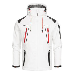 Nuevas prendas de vestir de invierno para hombres con estilo, chaqueta Softshell, chaqueta de peso pesado con cremallera transpirable duradera aislada Indemand con logotipo personalizado - Product Image 5