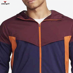 Veste de pluie décontractée élégante pour homme, nouvelle arrivée, best-seller, imperméable, à capuche, col montant, en toile, softshell, fermeture éclair, poche - Product Image 5