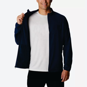 Autumn Washed Men's Canvas Jacket Custom Street Windbreaker with Lapel Hood & Embroidery Decoration Hip Hop Style Bomber Coat - Product Image 3