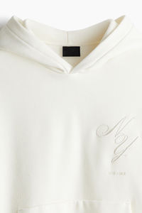 Jersey estampado de calidad de lujo para hombre, Sudadera con capucha, alto algodón, poliéster, hombro caído, Otoño Invierno, ropa de calle de talla grande - Product Image 4