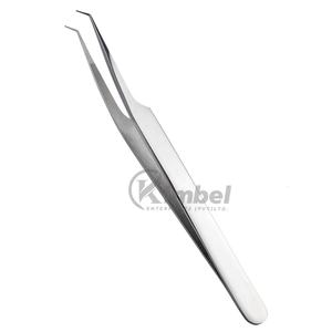 Pinces à épiler professionnelles en acier inoxydable pour extensions de cils, pinces à épiler pointues pour faux cils volumineux, garanties - Product Image 2